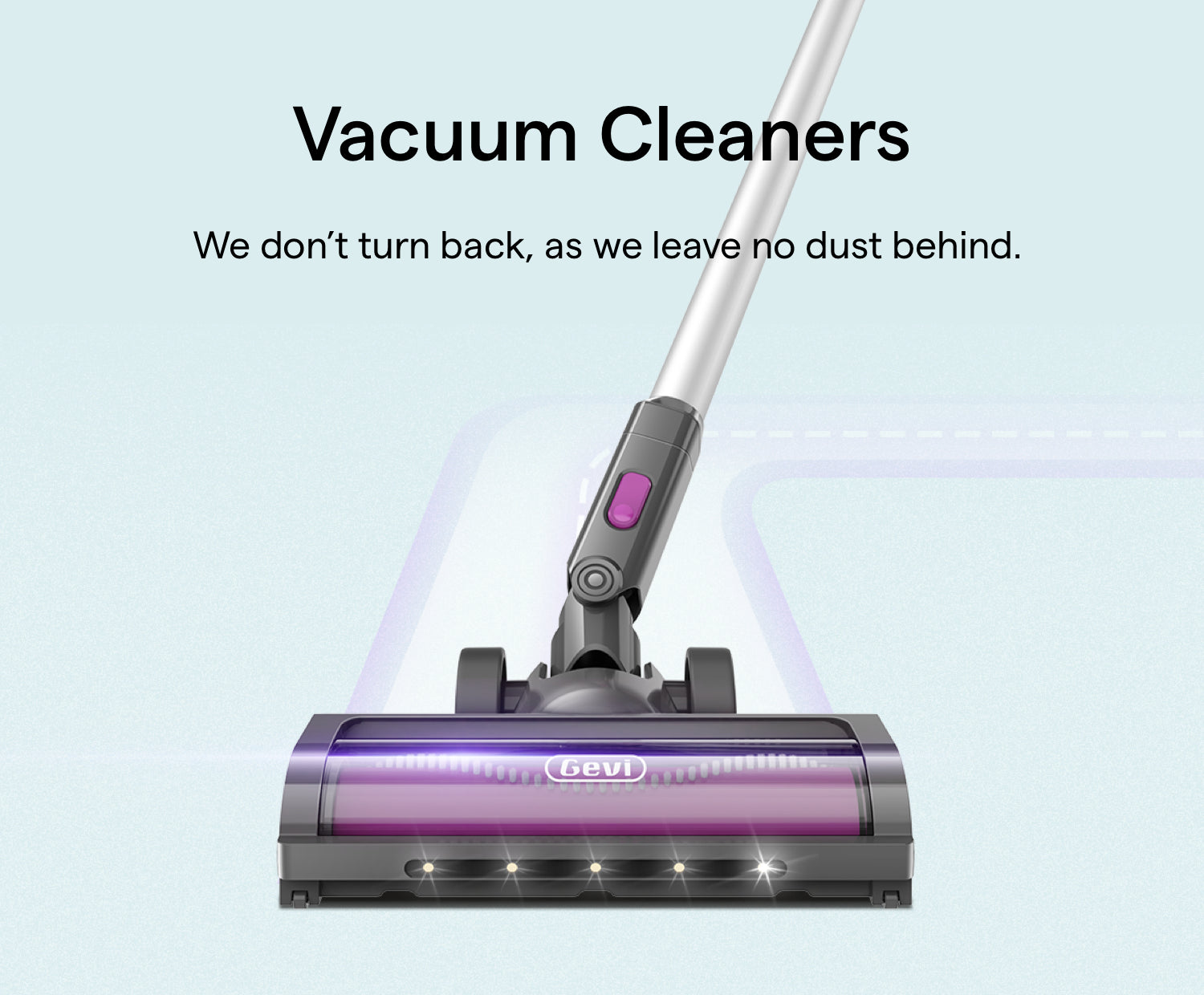 Battery Powered Cordless Stick Vacuum Cleaner for Pet, Hair and Floor ...