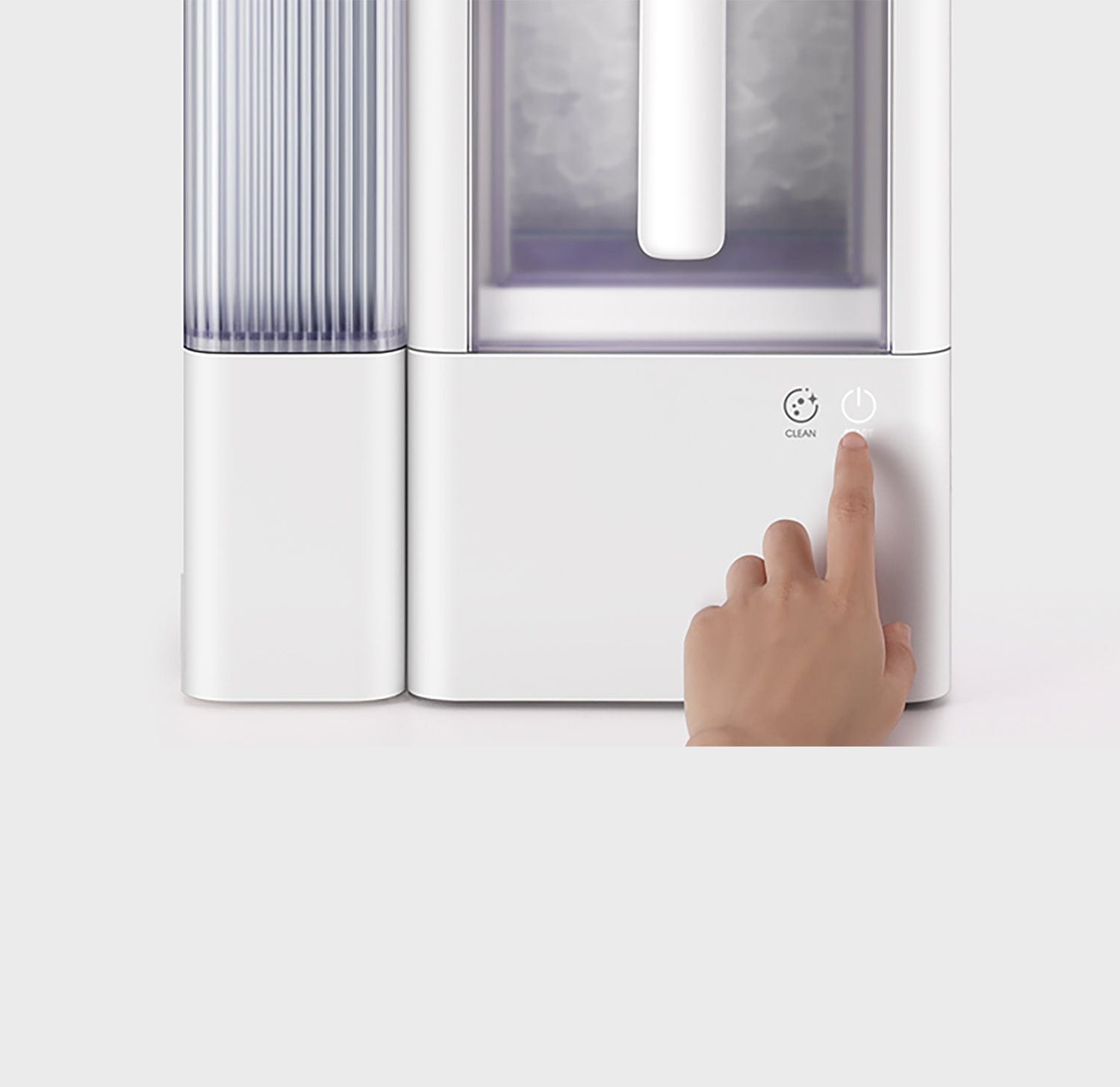 GEVI | Adella Countertop Crystal Clear Nugget Ice Maker Machine