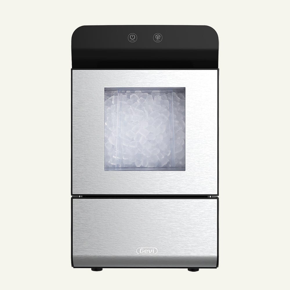 GEVI Household Countertop Nugget Ice Maker Machine With Viewing Window IMNB0 