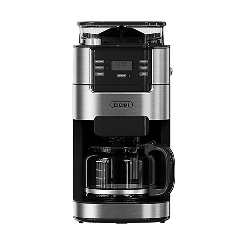 GEVI | 10-Cup Coffee Maker Machine with Built-in Grinder