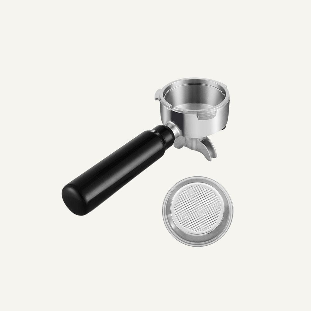 58MM Non Pressurized Double Cup Metal Filter and Portafilter For Espresso Maker ECMF0 