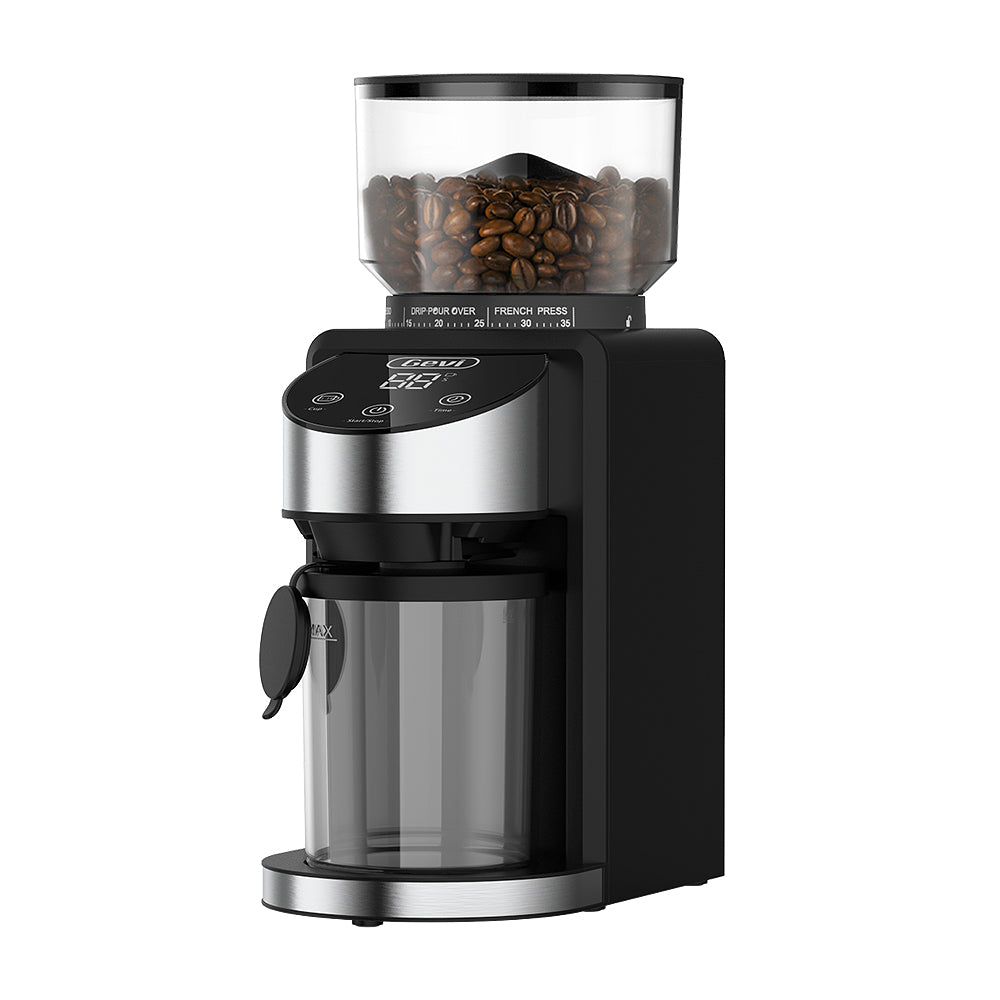 GEVI | Burr Coffee Grinder for Espresso, Drip, Percolator, French Press, American, Turkish Coffee