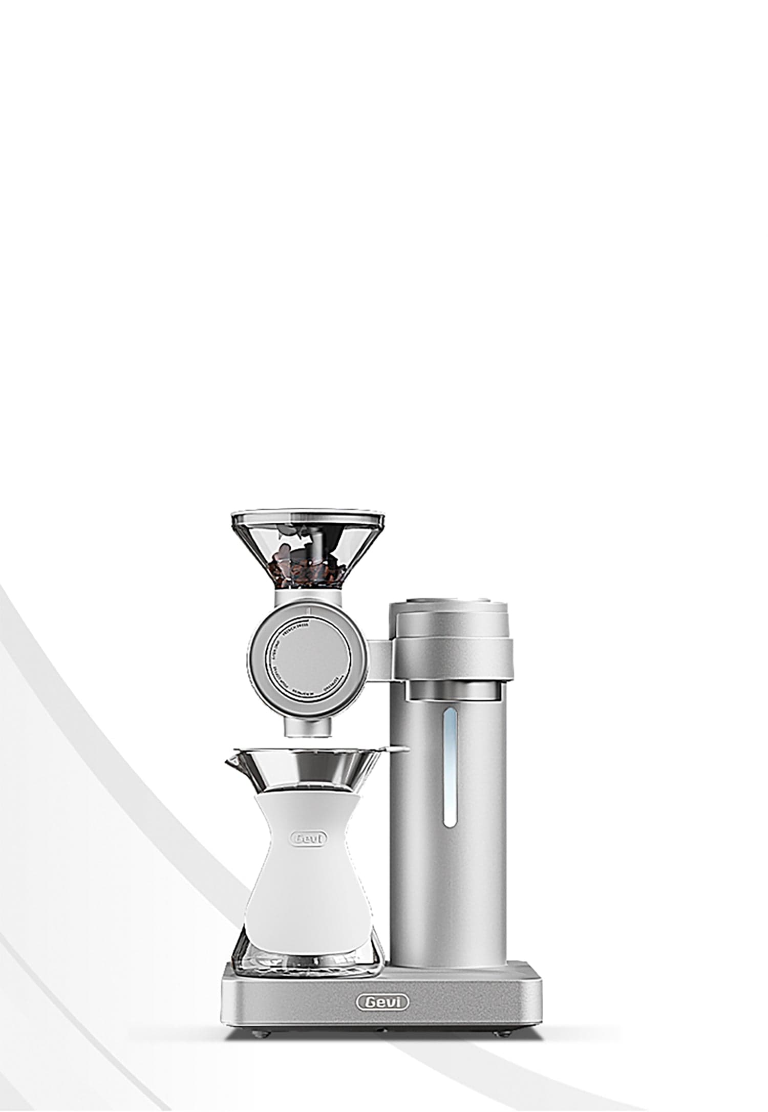 GEVI BrewOne 4-in-1 Premium Pour Over Coffee Machine - Thumbnail 2