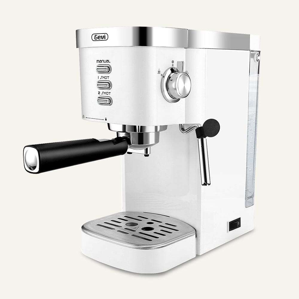 GEVI Espresso and Cappuccino Maker with Milk Frother and Steam Wand ECME0 