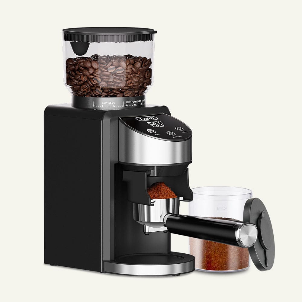 Gevi Burr Coffee Grinder for Espresso, Drip, Percolator, French Press, American, Turkish Coffee CGA0 