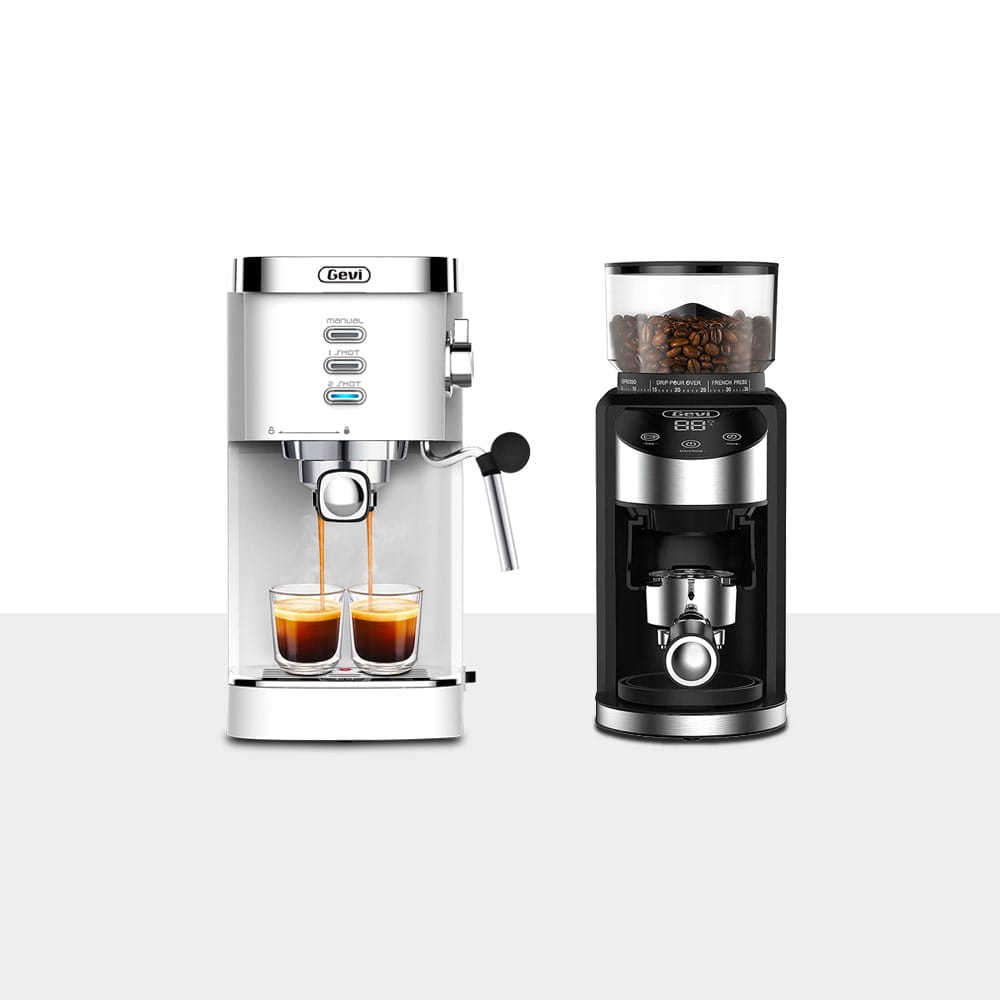 GEVI | Espresso Barista Starter Set with Grinder