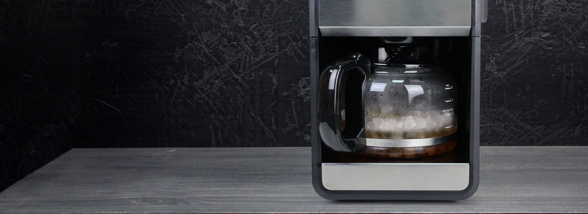 GEVI | 10-Cup Drip Coffee Maker Machine with Grinder and LED