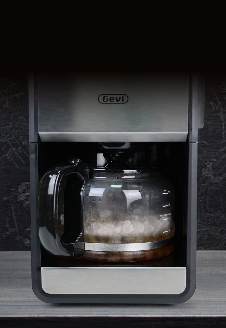 値下げ⭐︎半額以下⭐︎Gevi 10-Cup Drip Coffee Maker GEVI | 10-Cup Coffee Maker Machine with Built-in Grinder
