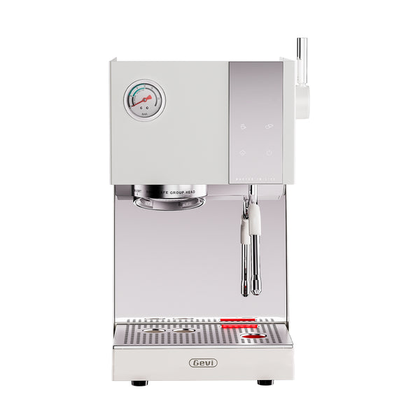 GEVI 20 Bar Semi Automatic Espresso Coffee Machine with OPV and Dual Display Touch Screen ECMN0