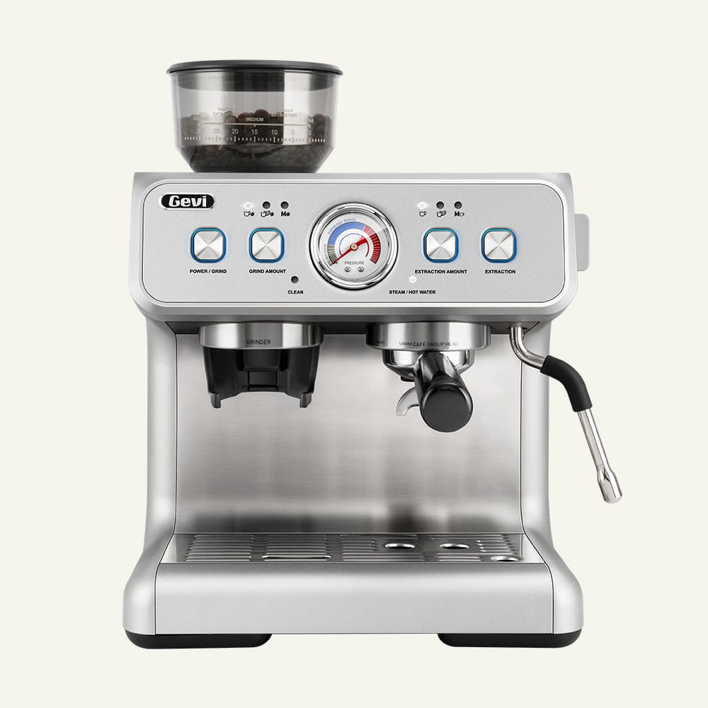 GEVI Dual Boiler Espresso Coffee Maker Machine ECMF0 