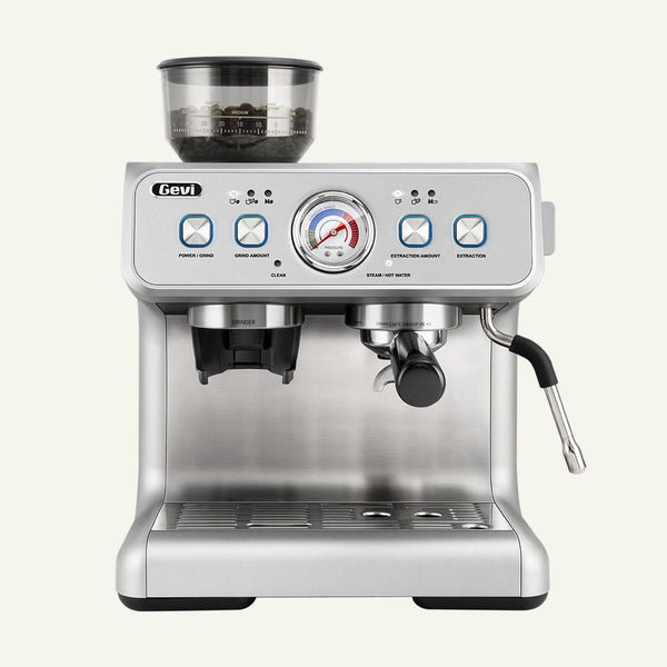 GEVI Dual Boiler Espresso Coffee Maker Machine ECMF0 