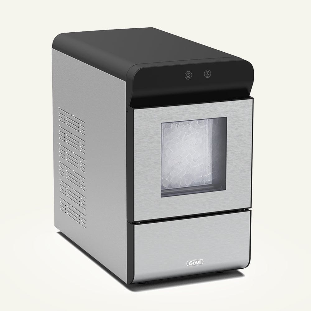 GEVI Household Countertop Nugget Ice Maker Machine With Viewing Window IMNB0 