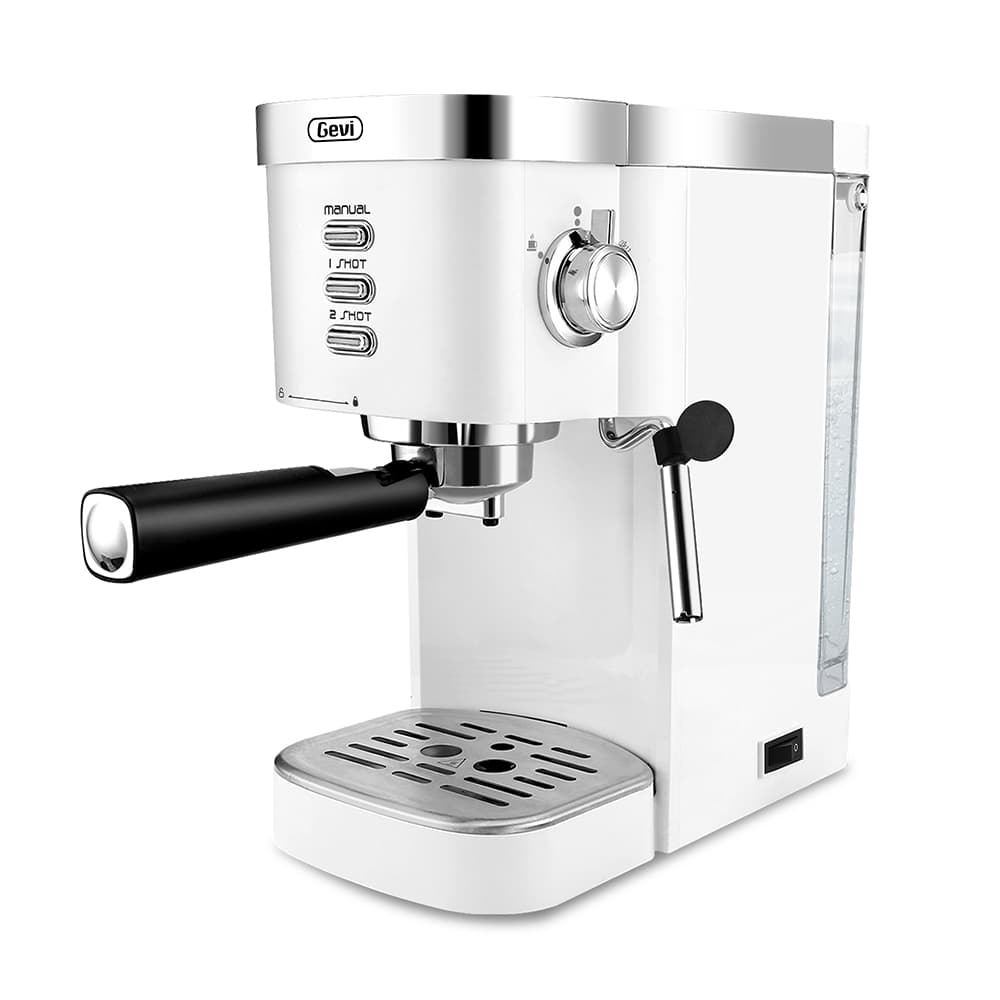 GEVI | Espresso and Cappuccino Maker with Milk Frother and Steam Wand