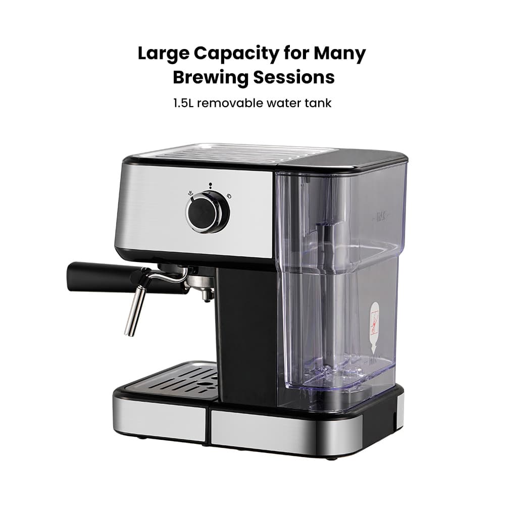 GEVI | 2-in-1 Fully Automatic Espresso Machine with Milk Frother Wand ... GEVI | 2-in-1 Fully Automatic Espresso Machine with Milk Frother Wand ...