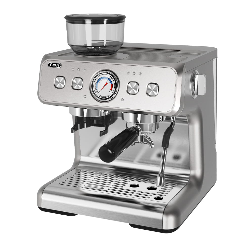 GEVI | BrewCombo All in One Dual Boiler Espresso Machine for Home